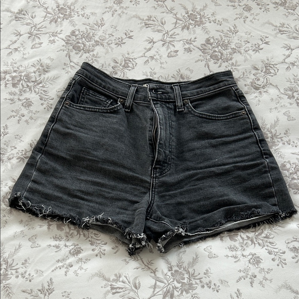 Levi's Dark Gray Jean Shorts